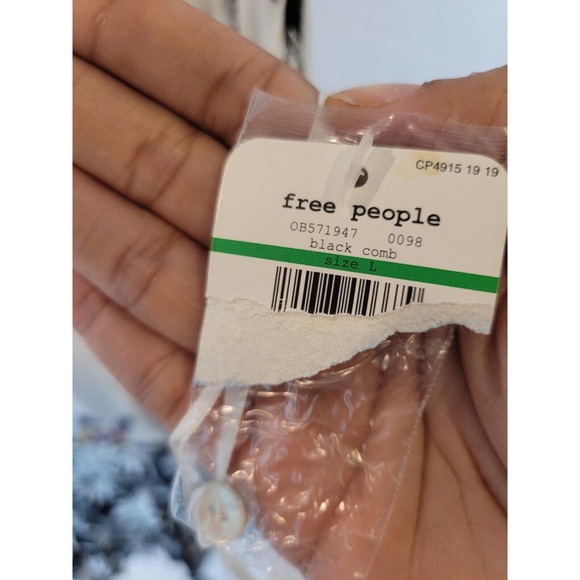 Free People Double Floral Print Swing Tank Size Large - Picture 4 of 5